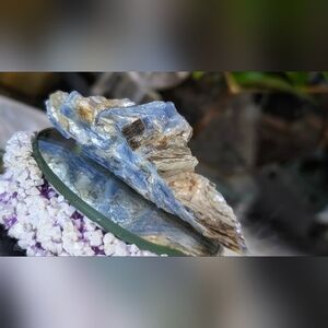 Blue Kyanite & Mica Crystal Cluster
